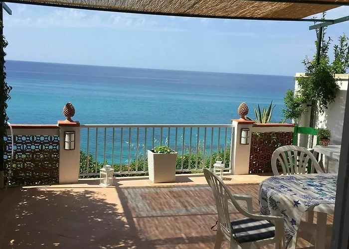 Lägenhet La Marinette Terrazzo Sul Mare Tropea